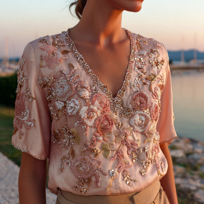 Timeless Vintage Style Top