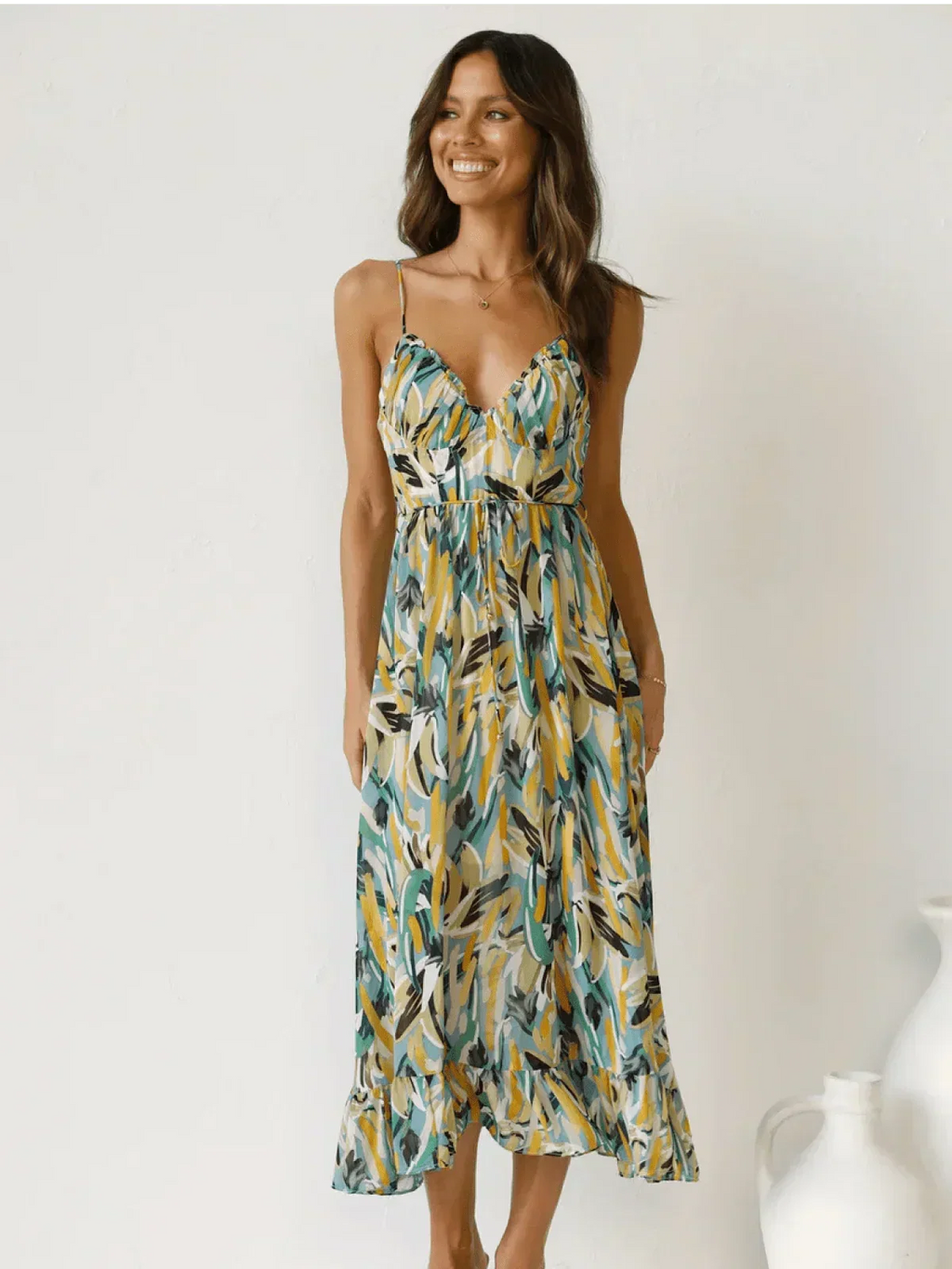 Elegantly Styled Dress for Everyday Wear