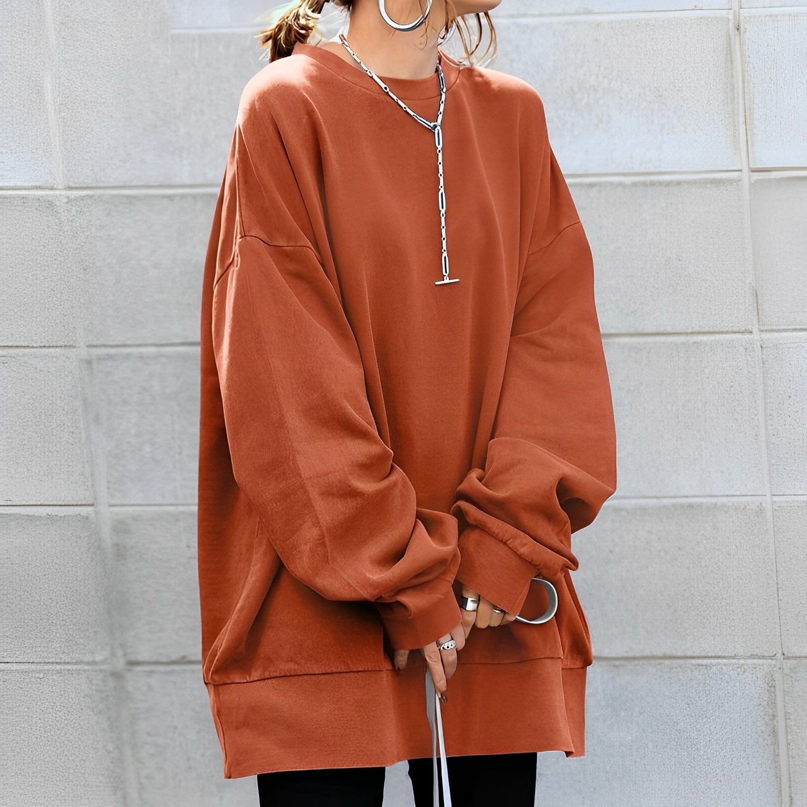 Gracefully Designed Sweater