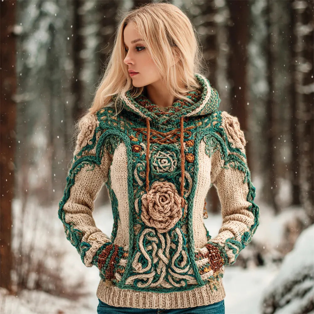 Gracefully Designed Sweater