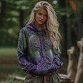 Purple green
