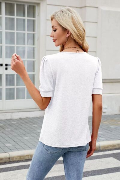 A Vintage Style T-Shirt with Delicate Timeless Details