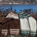 Vintage Vårgensere Warmth Knit Jacquard Icelandic Crew Neck Sweater（Unisex ） elevenforest