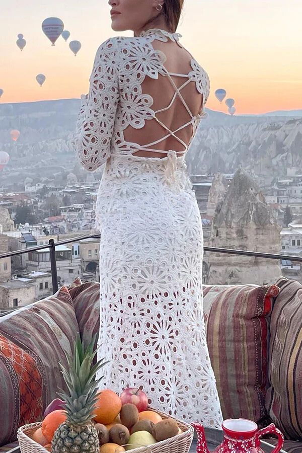 A Vintage Style Dress with Delicate Timeless Details