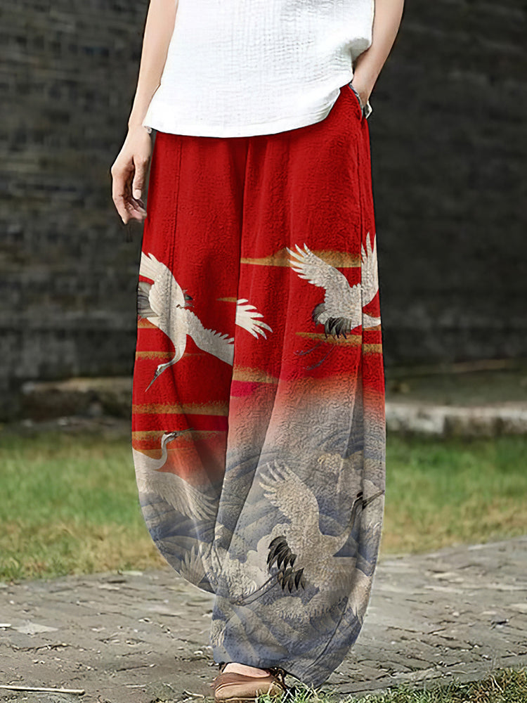Timeless Vintage Style Pants