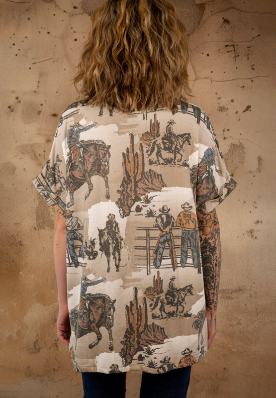 Beautifully Balanced T-Shirt with Timeless Character