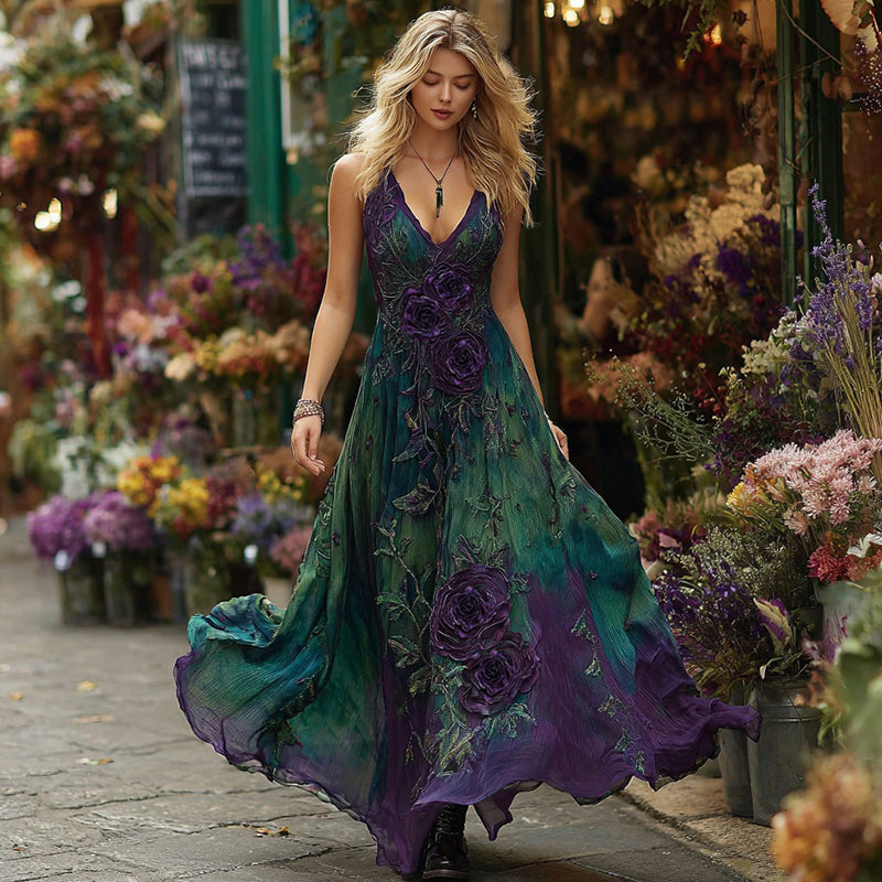 Purple green