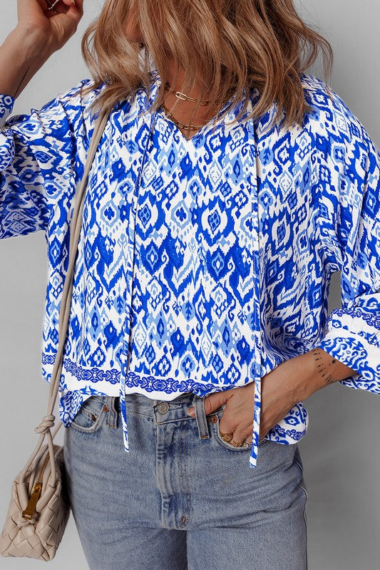 Gracefully Styled Blouse for Any Occasion