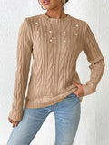 Ileana® | Exquisite sweater with braids