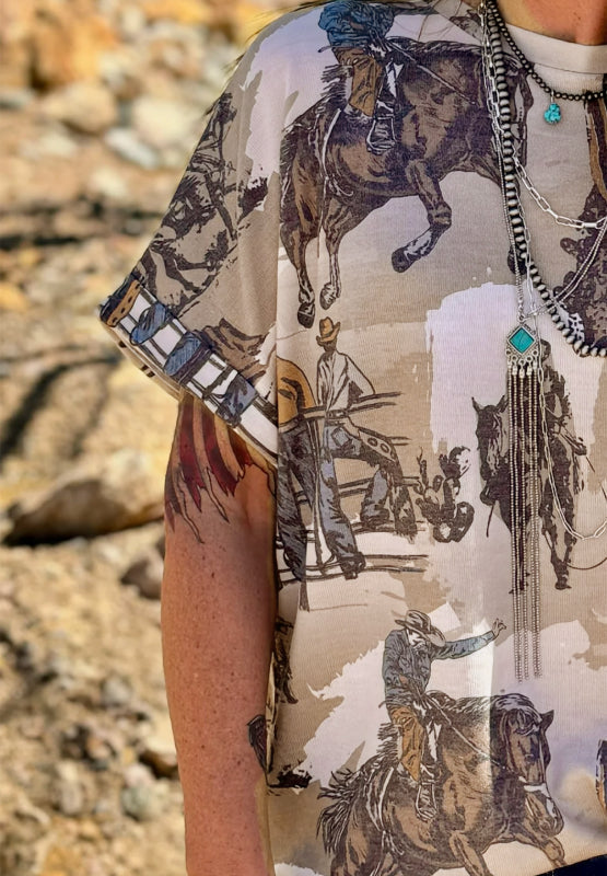 Beautifully Balanced T-Shirt with Timeless Character