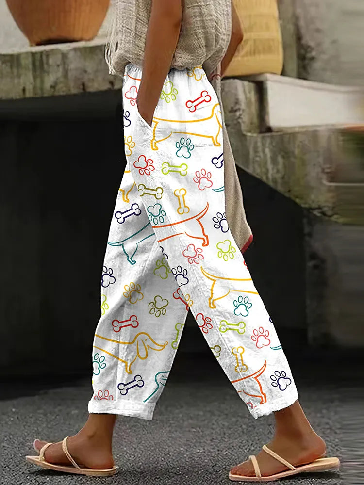Timeless Vintage Style Pants