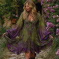 Green purple