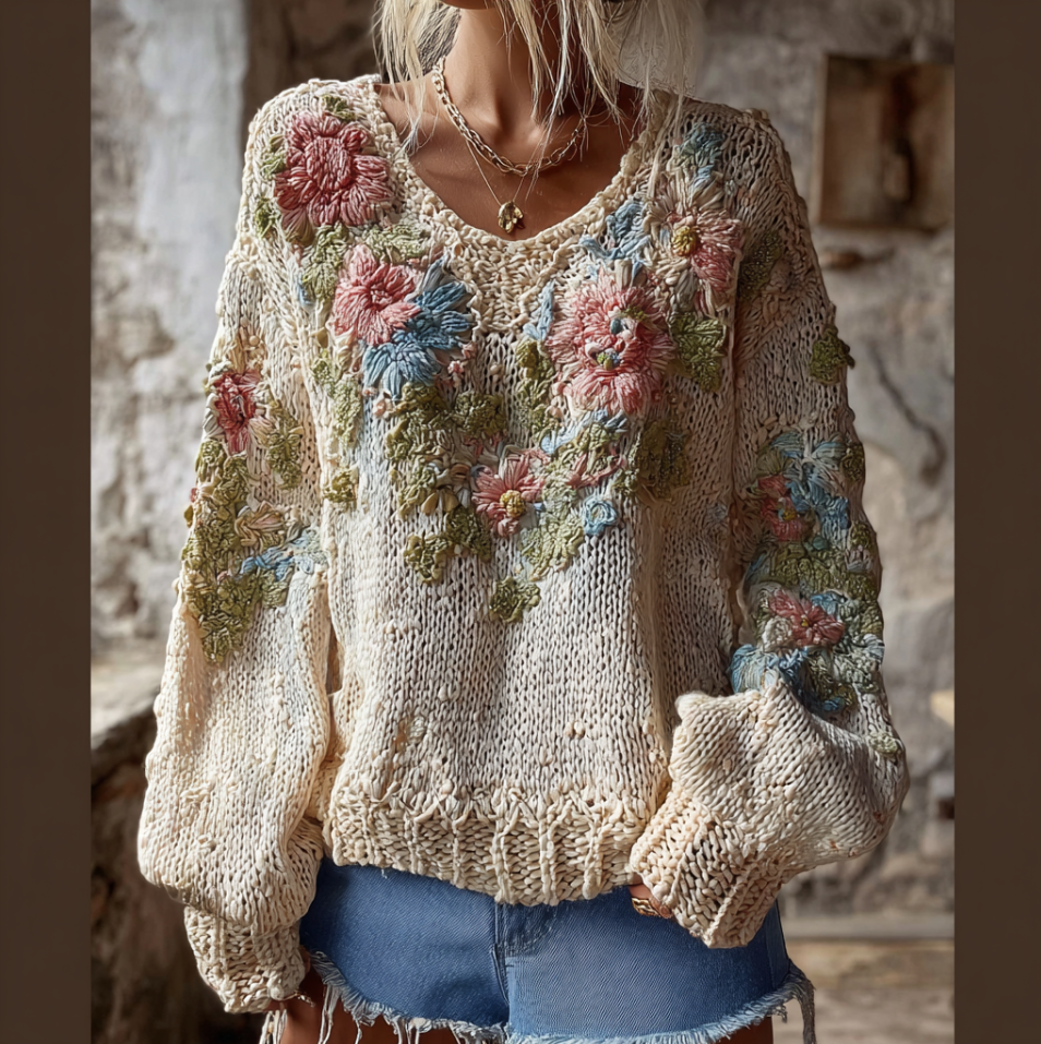 Timeless Vintage Style Sweater