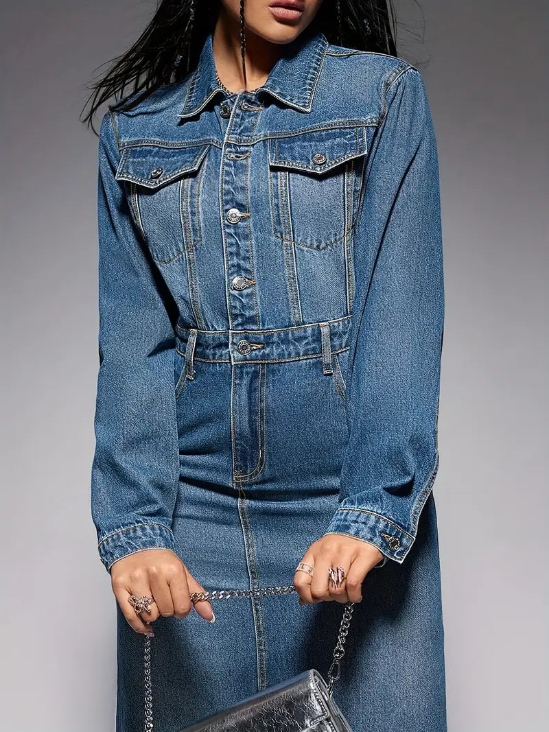 A Vintage Style Dress with Delicate Timeless Details