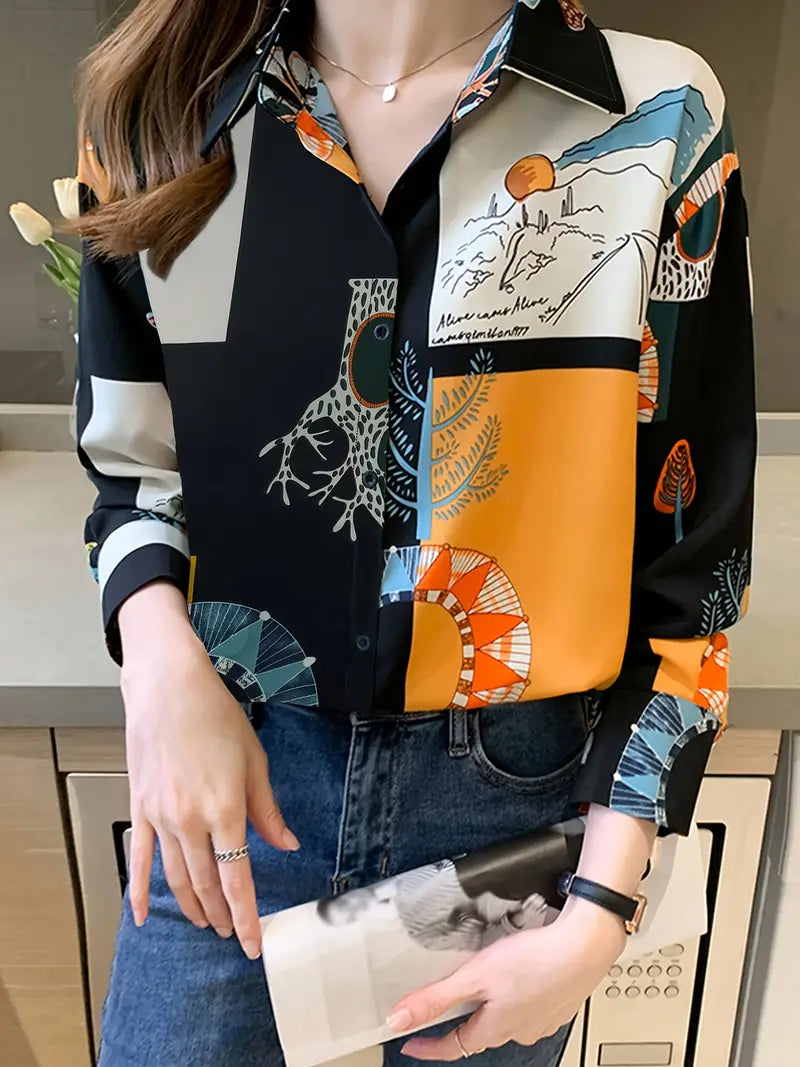 Beautifully Balanced Blouse with Timeless Character