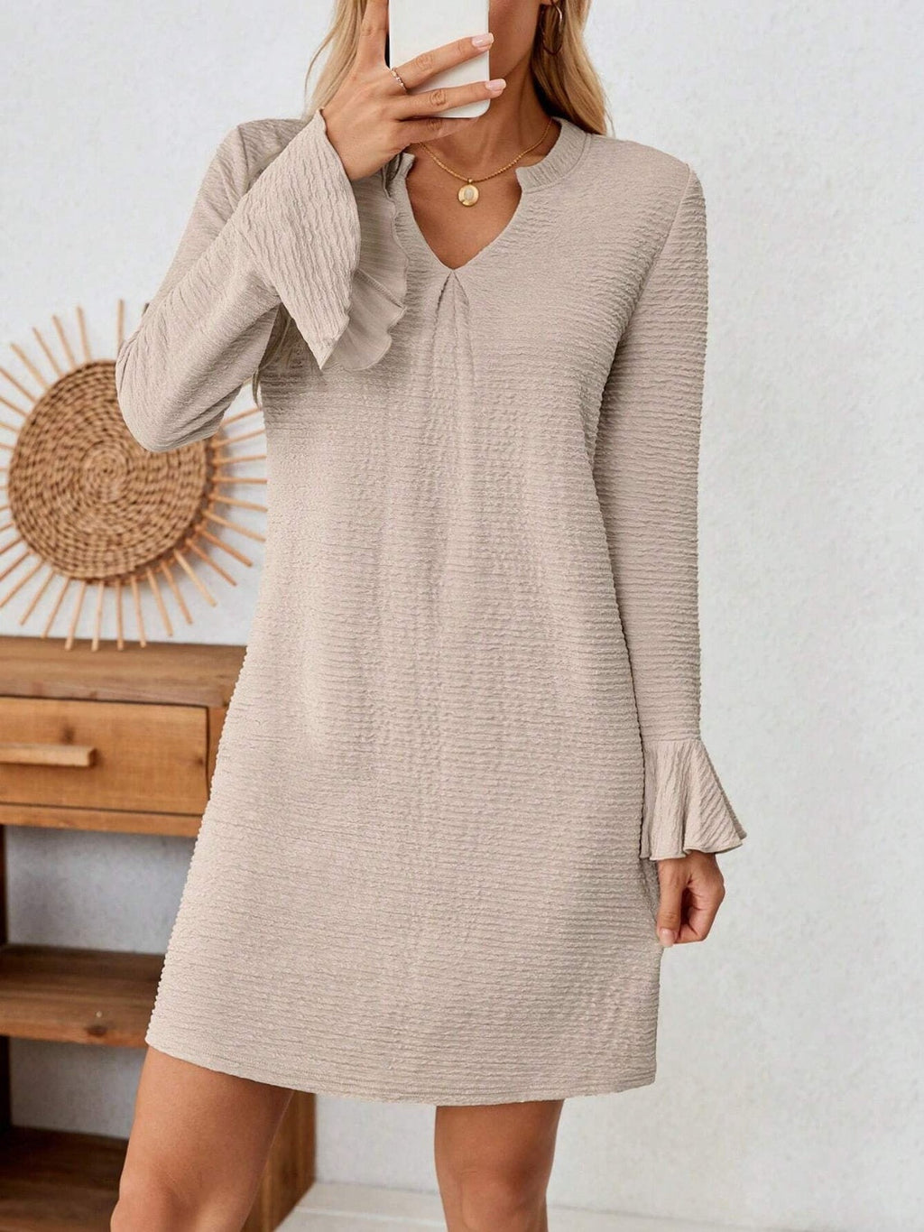 Elegantly Styled Dress for Everyday Wear
