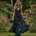 Purple green