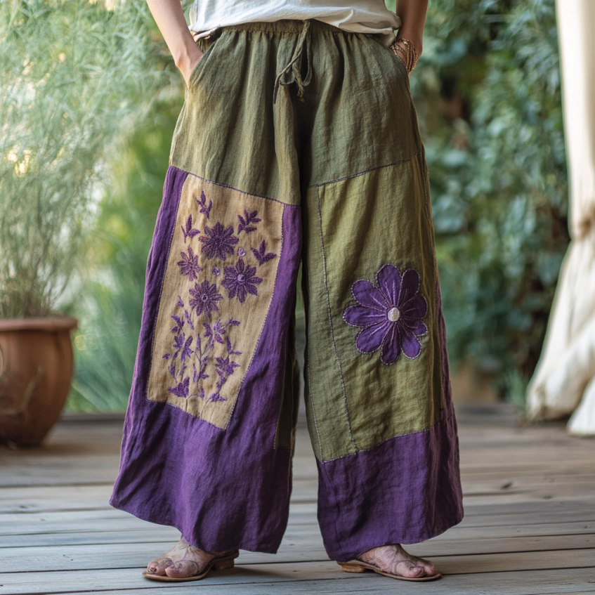 Purple green