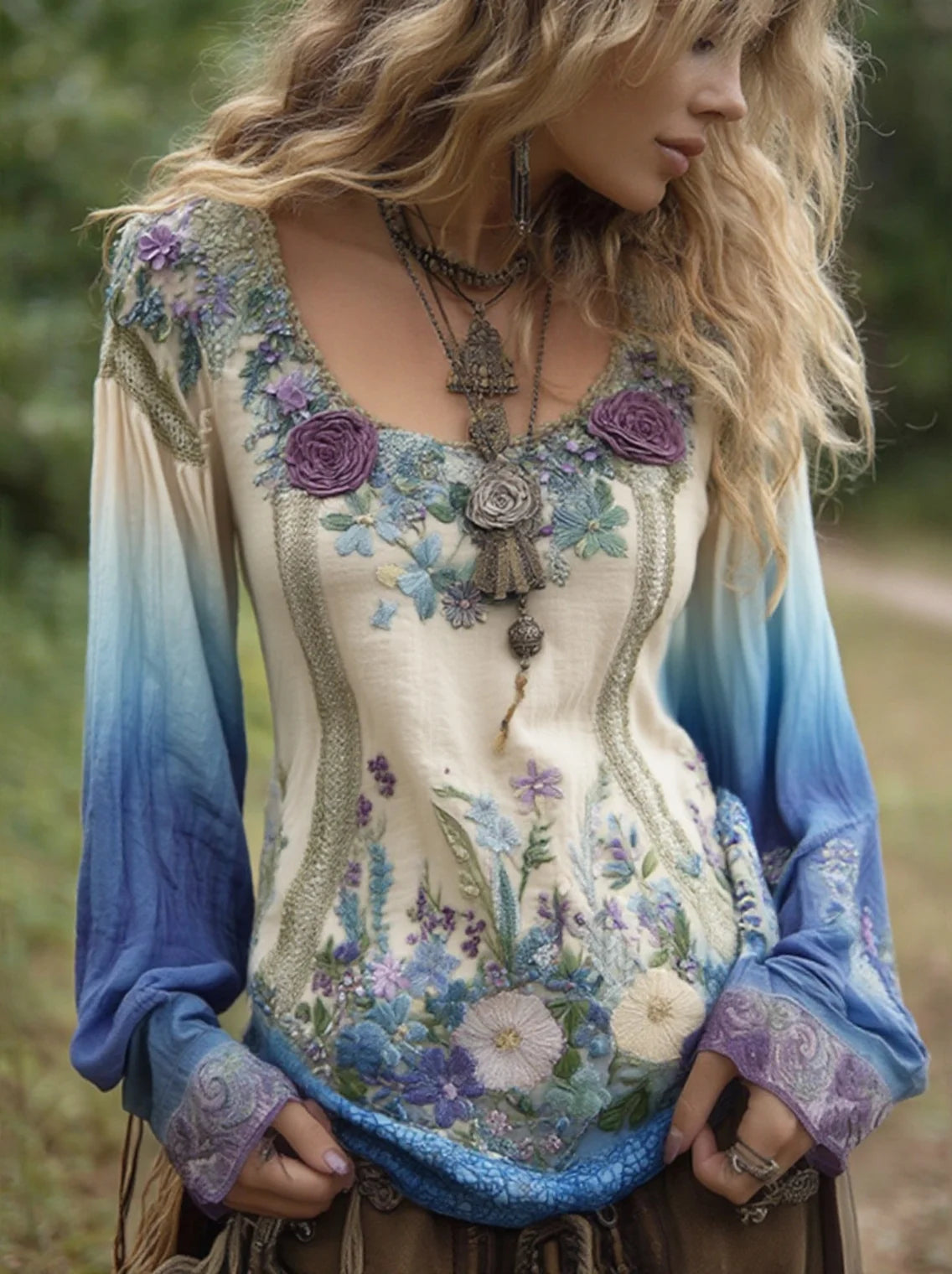 Blue beige
