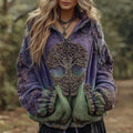 Purple green