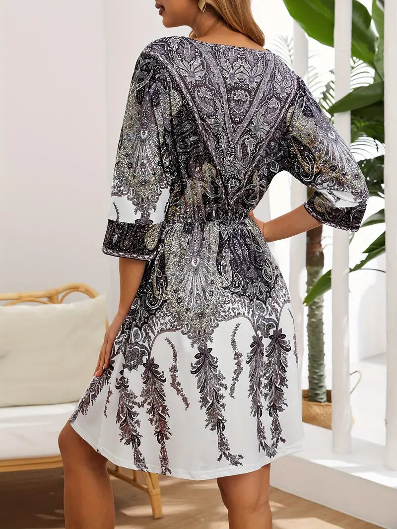 A Vintage Style Dress with Delicate Timeless Details