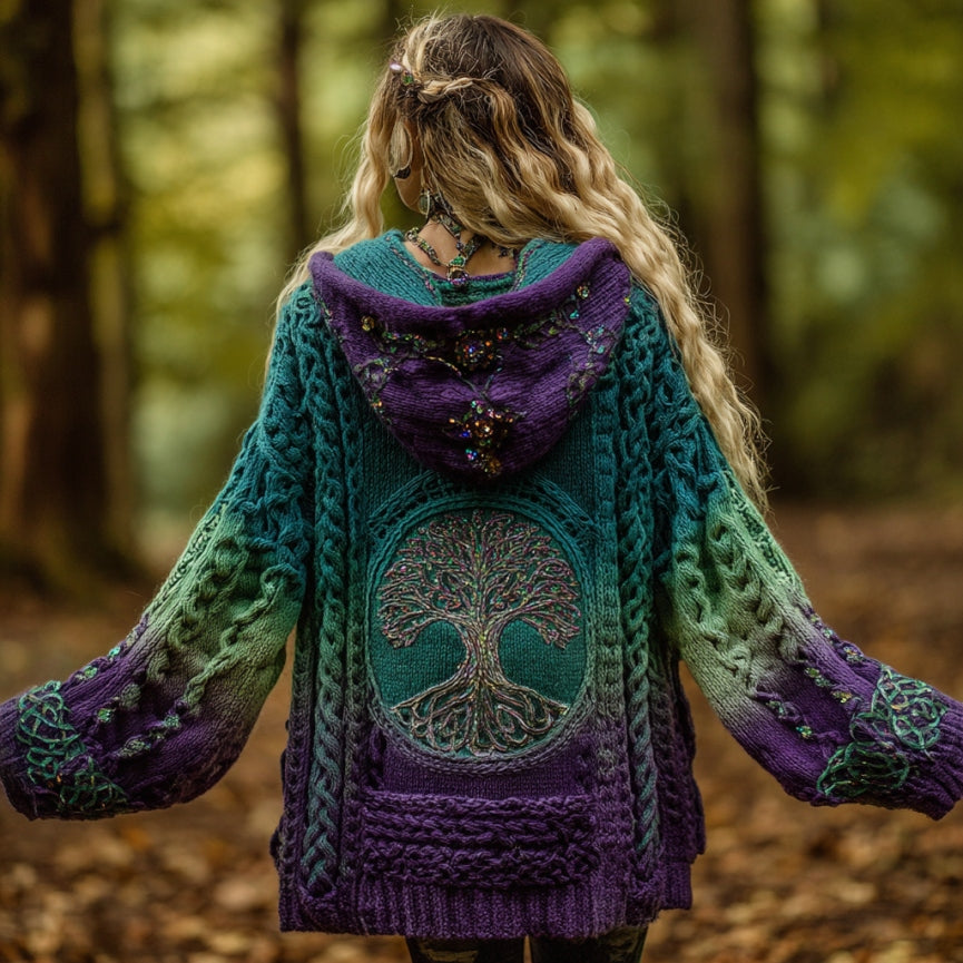 Purple green