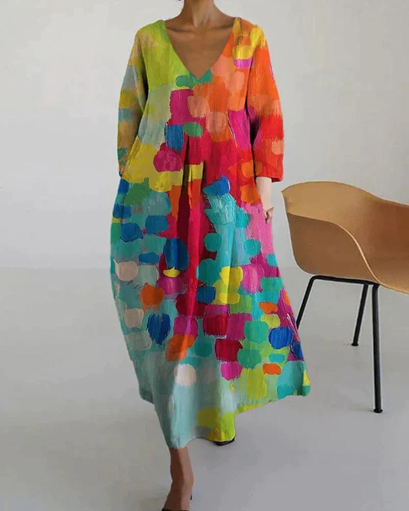 Classic Vintage Dress with a Flattering Fit