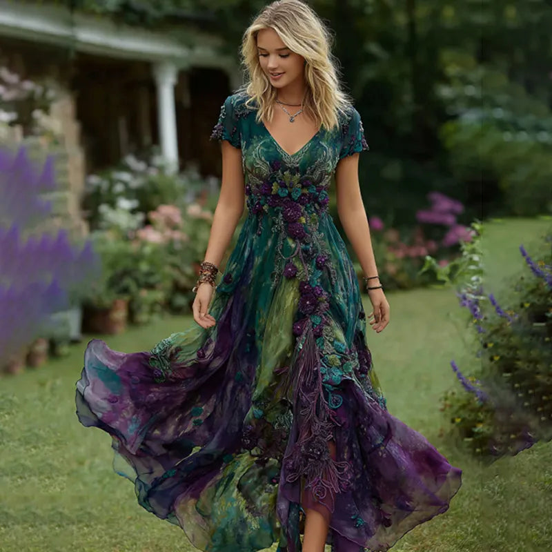 Purple green