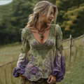 Purple green