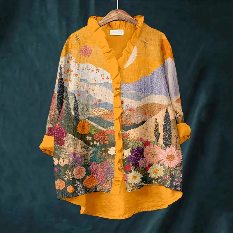 Timeless Vintage Style Blouse