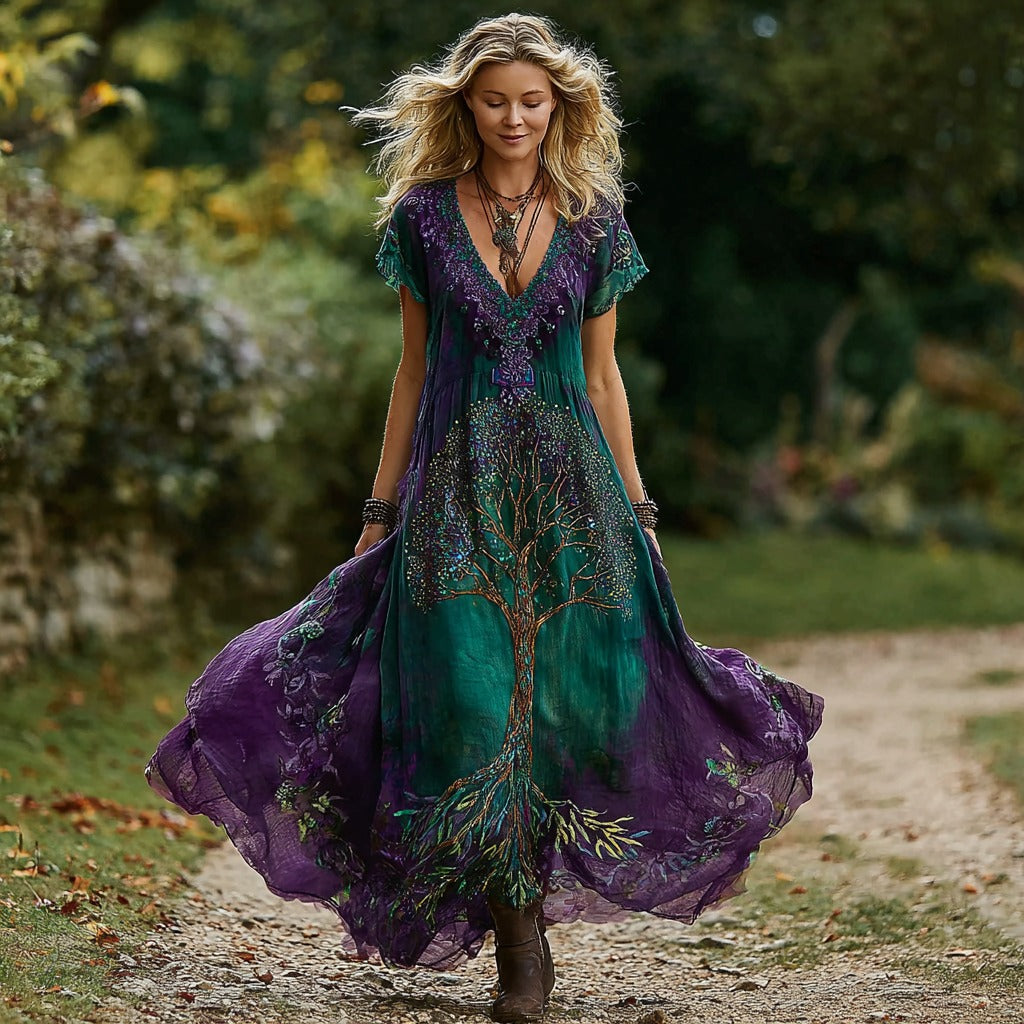 Purple green