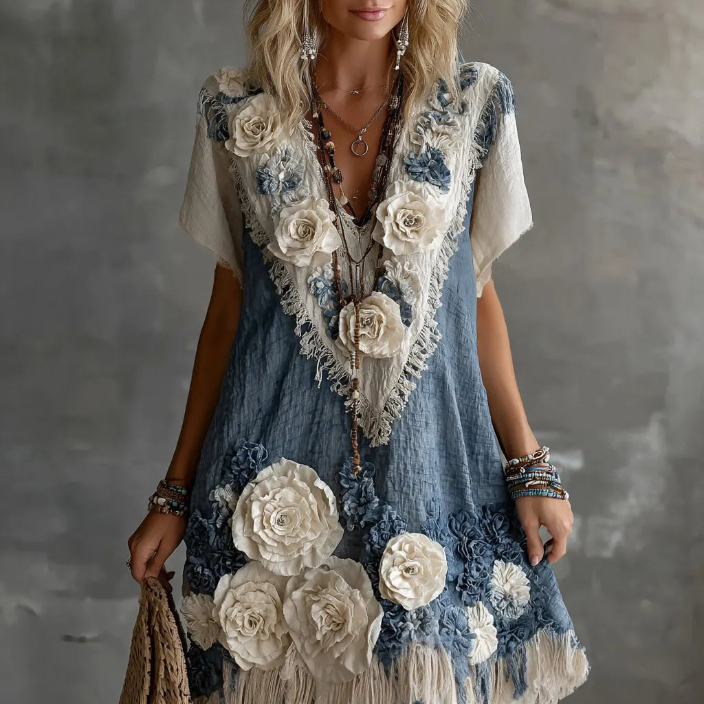 Blue white