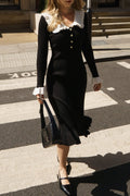 Well Tailored Dress with a Graceful Silhouette