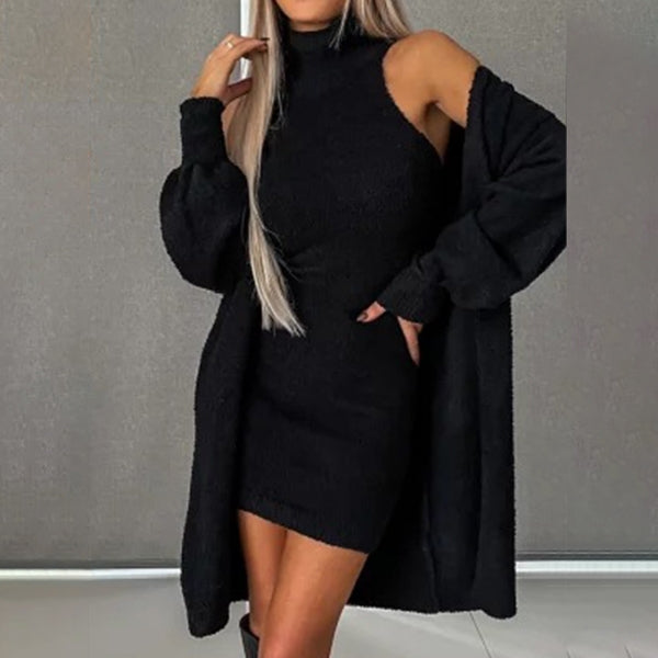 Well Tailored Cardigan with a Graceful Silhouette