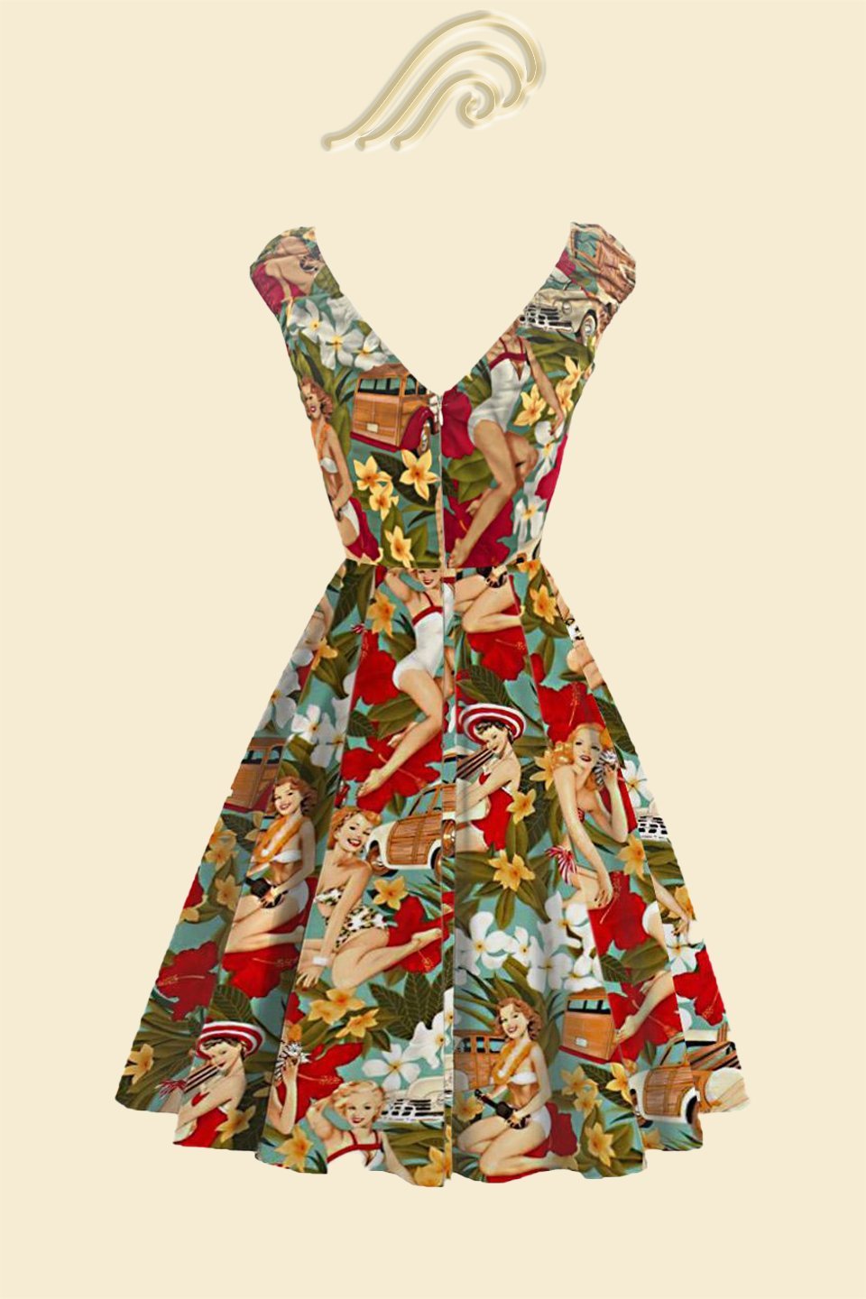 A Vintage Style Dress with Delicate Timeless Details