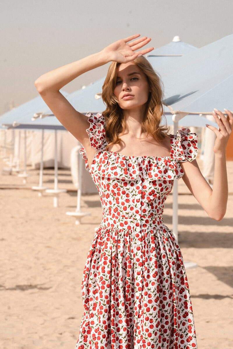 A Vintage Style Dress with Delicate Timeless Details