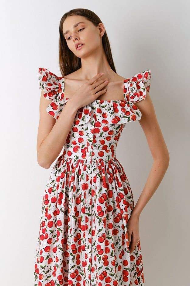 A Vintage Style Dress with Delicate Timeless Details