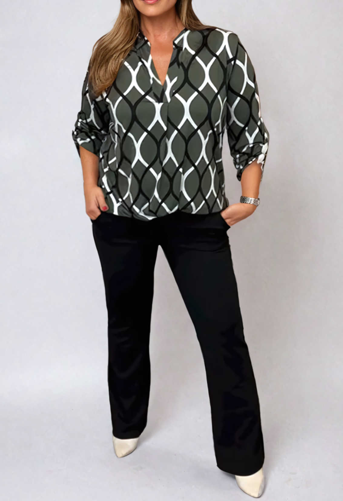 Beautifully Balanced Blouse with Timeless Character