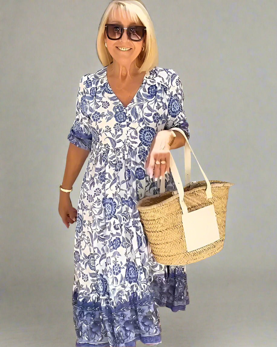 A Vintage Style Dress with Delicate Timeless Details
