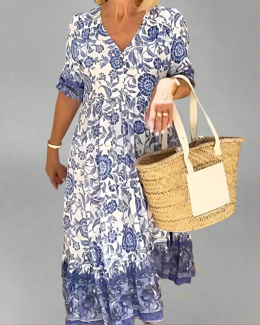 A Vintage Style Dress with Delicate Timeless Details