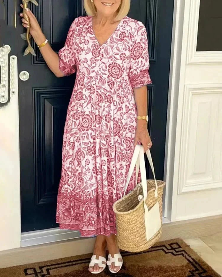 A Vintage Style Dress with Delicate Timeless Details