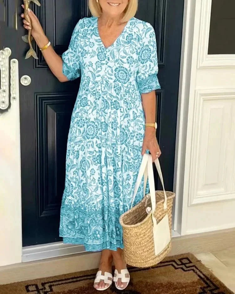 A Vintage Style Dress with Delicate Timeless Details