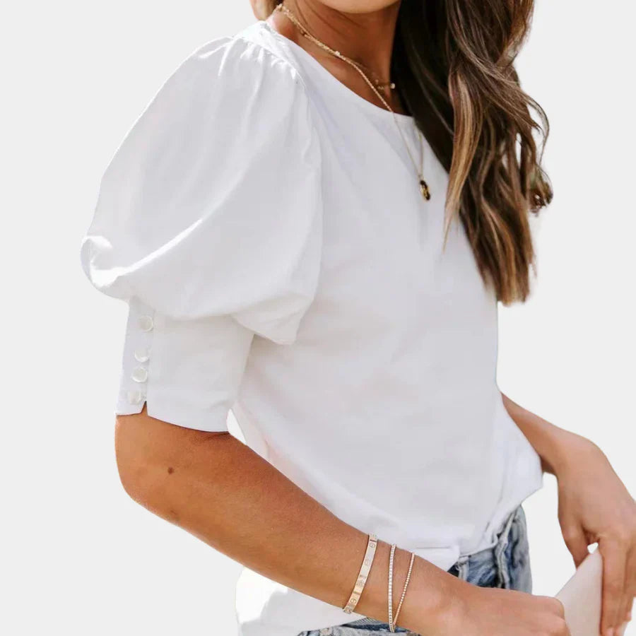 A Vintage Style Blouse with Delicate Timeless Details