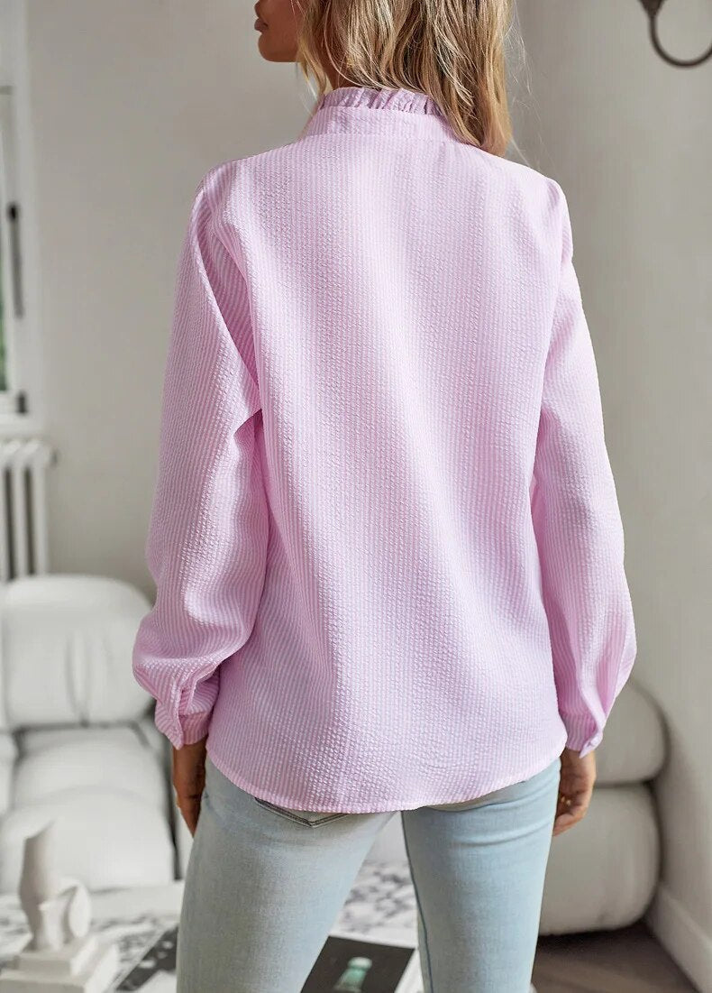 A Vintage Style Blouse with Delicate Timeless Details