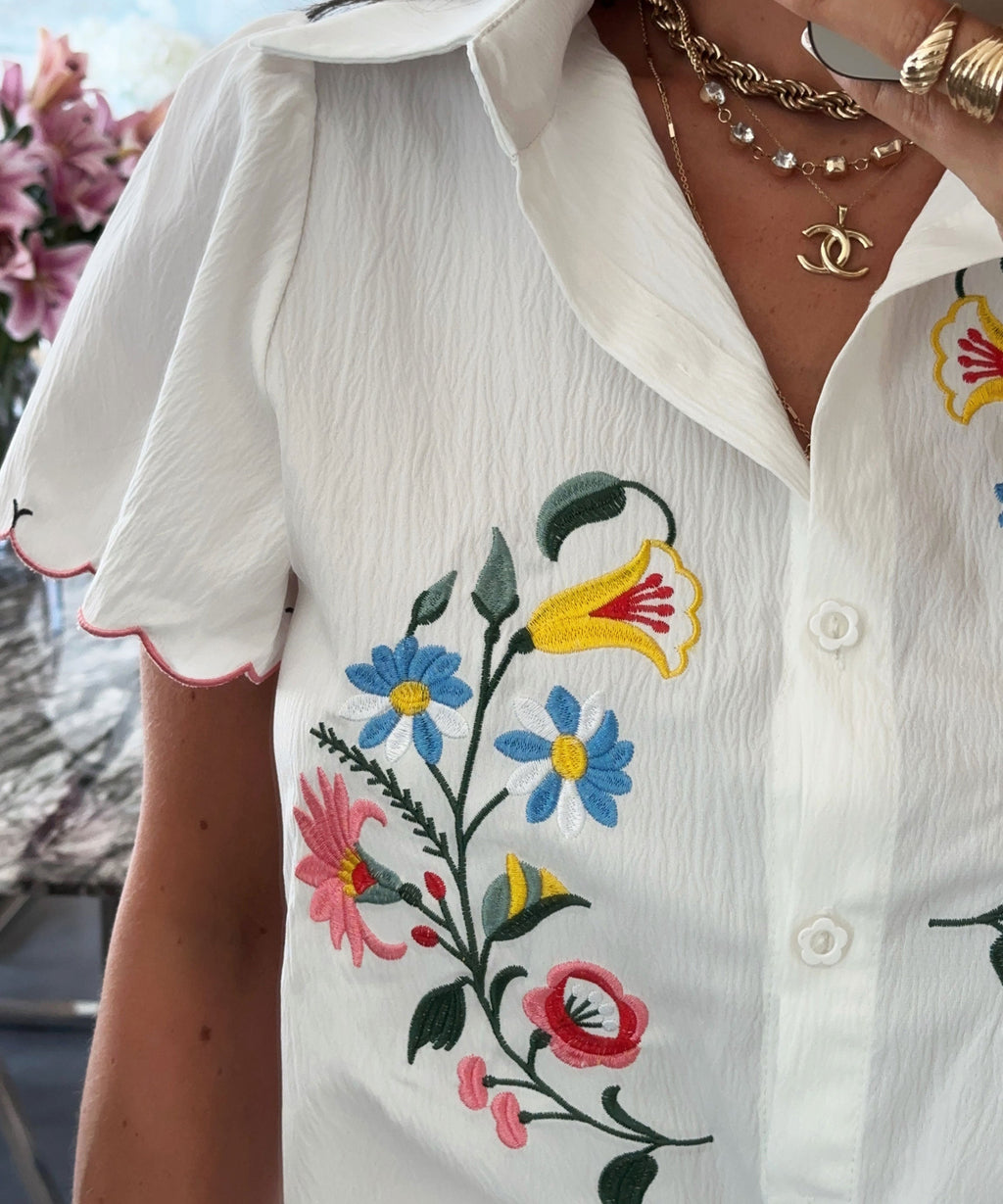 Gracefully Styled Blouse for Any Occasion