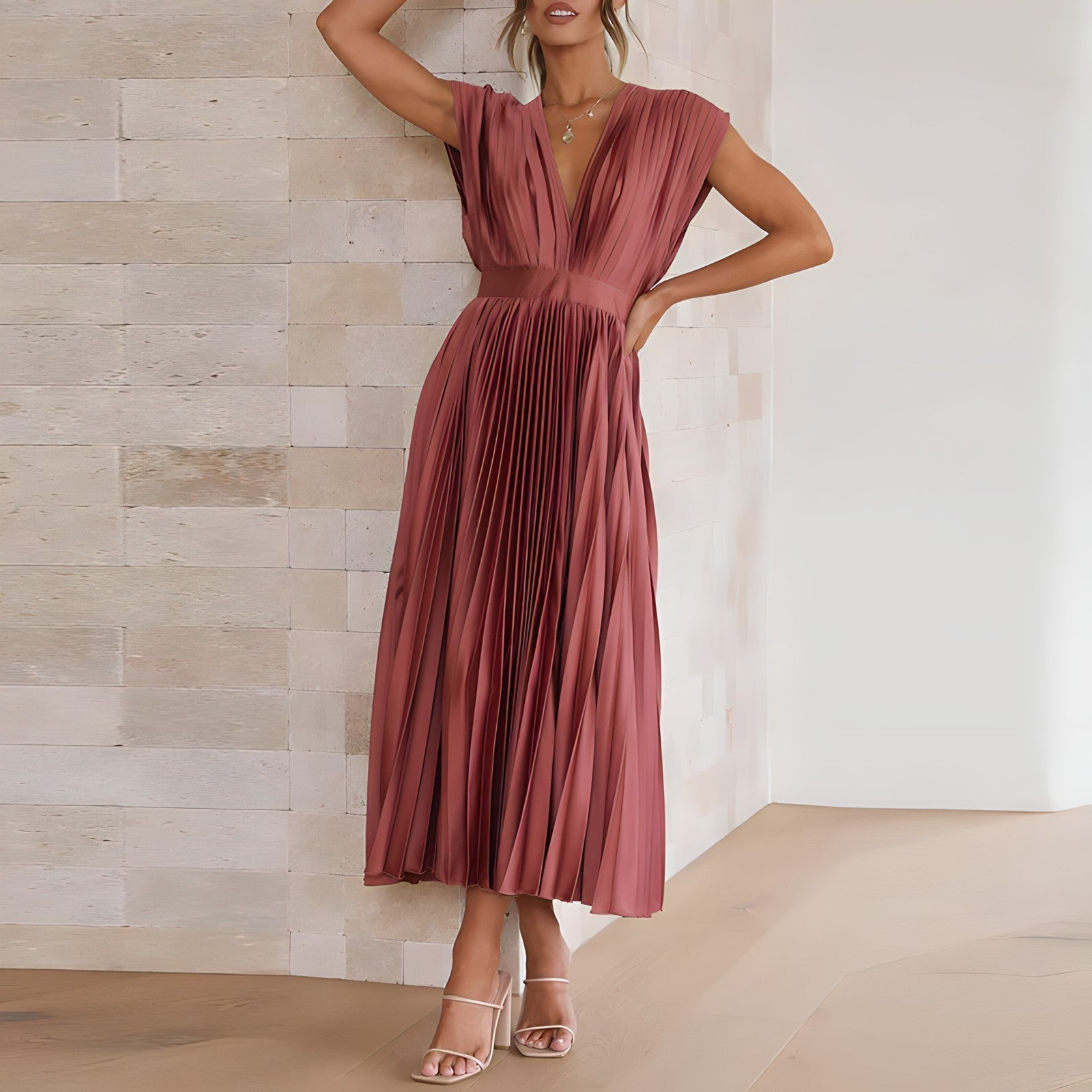 Elegantly Styled Dress for Everyday Wear