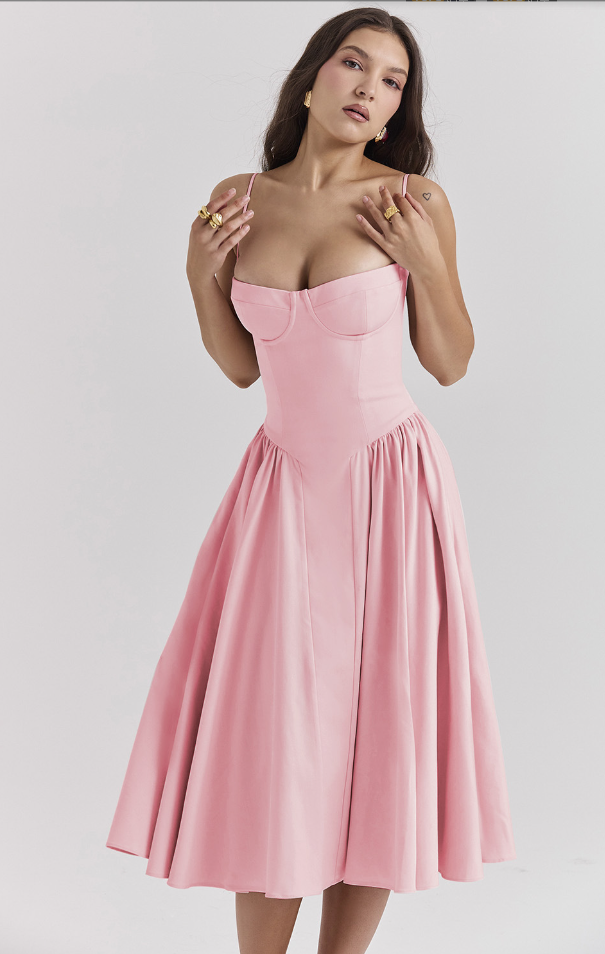 A Vintage Style Dress with Delicate Timeless Details