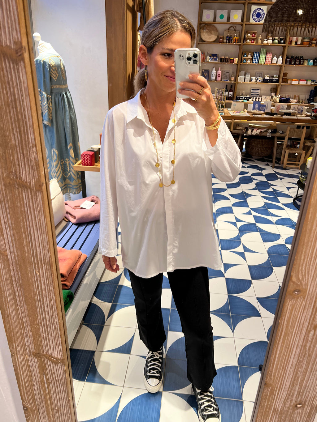 Beautifully Finished Blouse in a Timeless Design