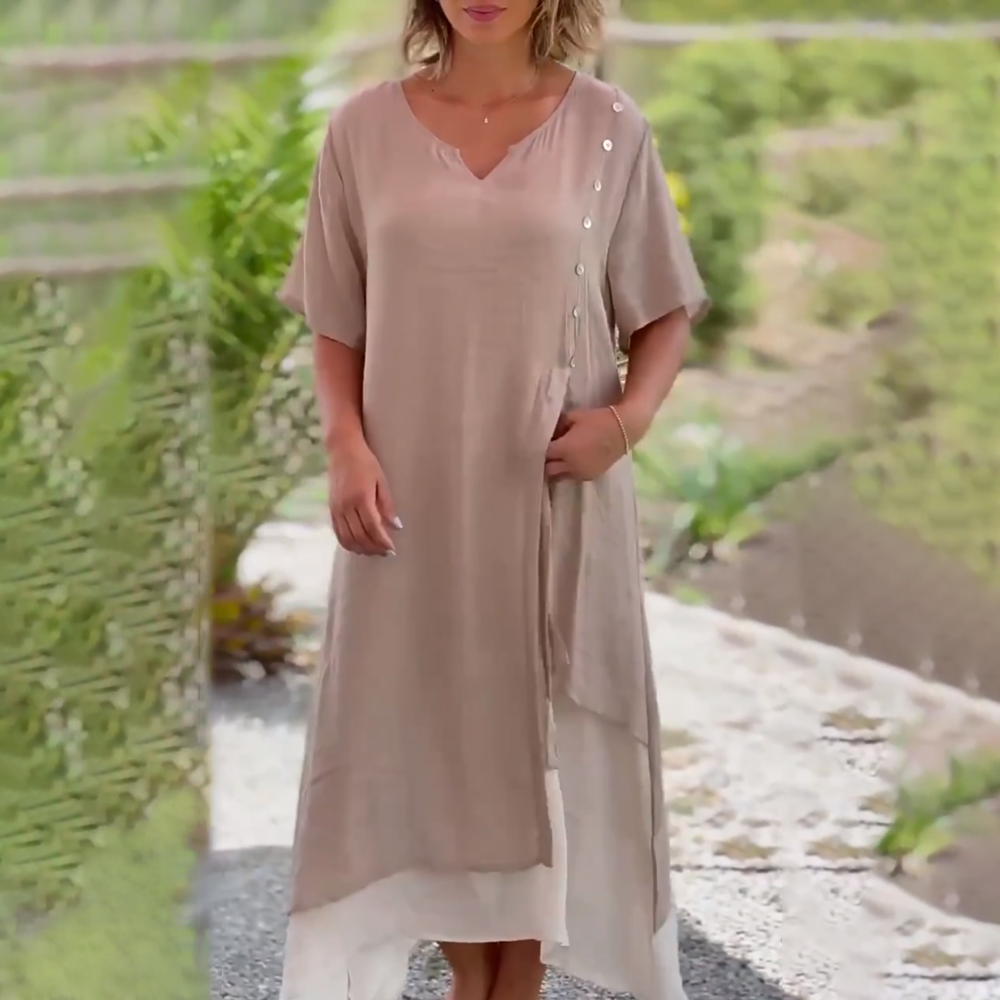 Elegantly Styled Dress for Everyday Wear