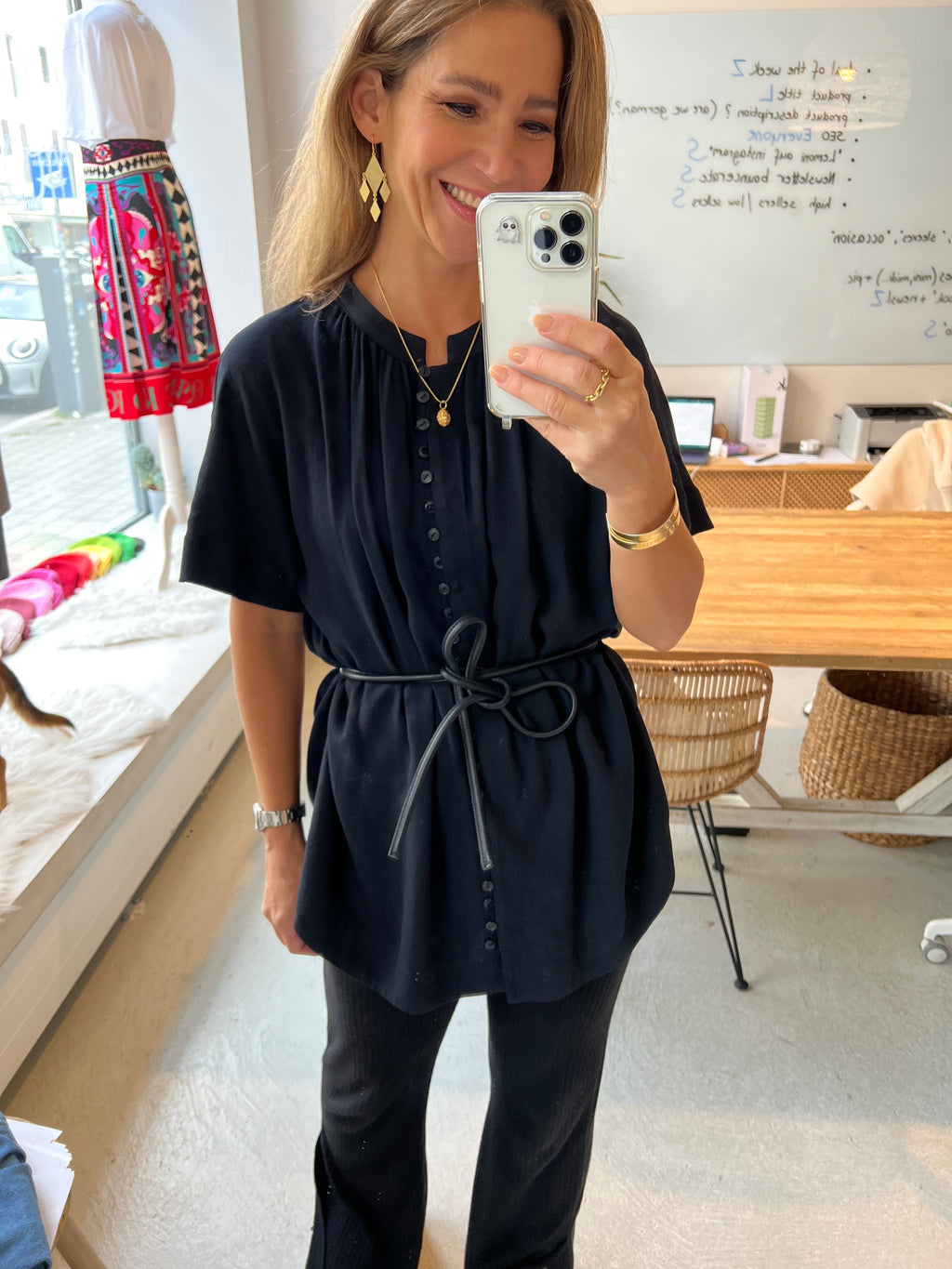 A Vintage Style Blouse with Delicate Timeless Details